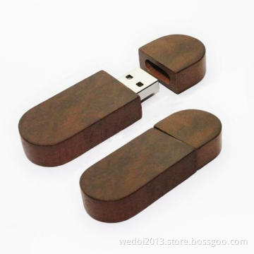 Bamboo USB Flash Drive with Customized Logo (WY-W25)